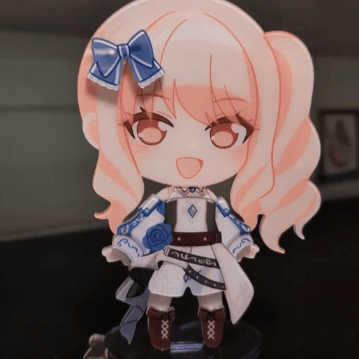Mizuki 6" Dress Up Acrylic Standee