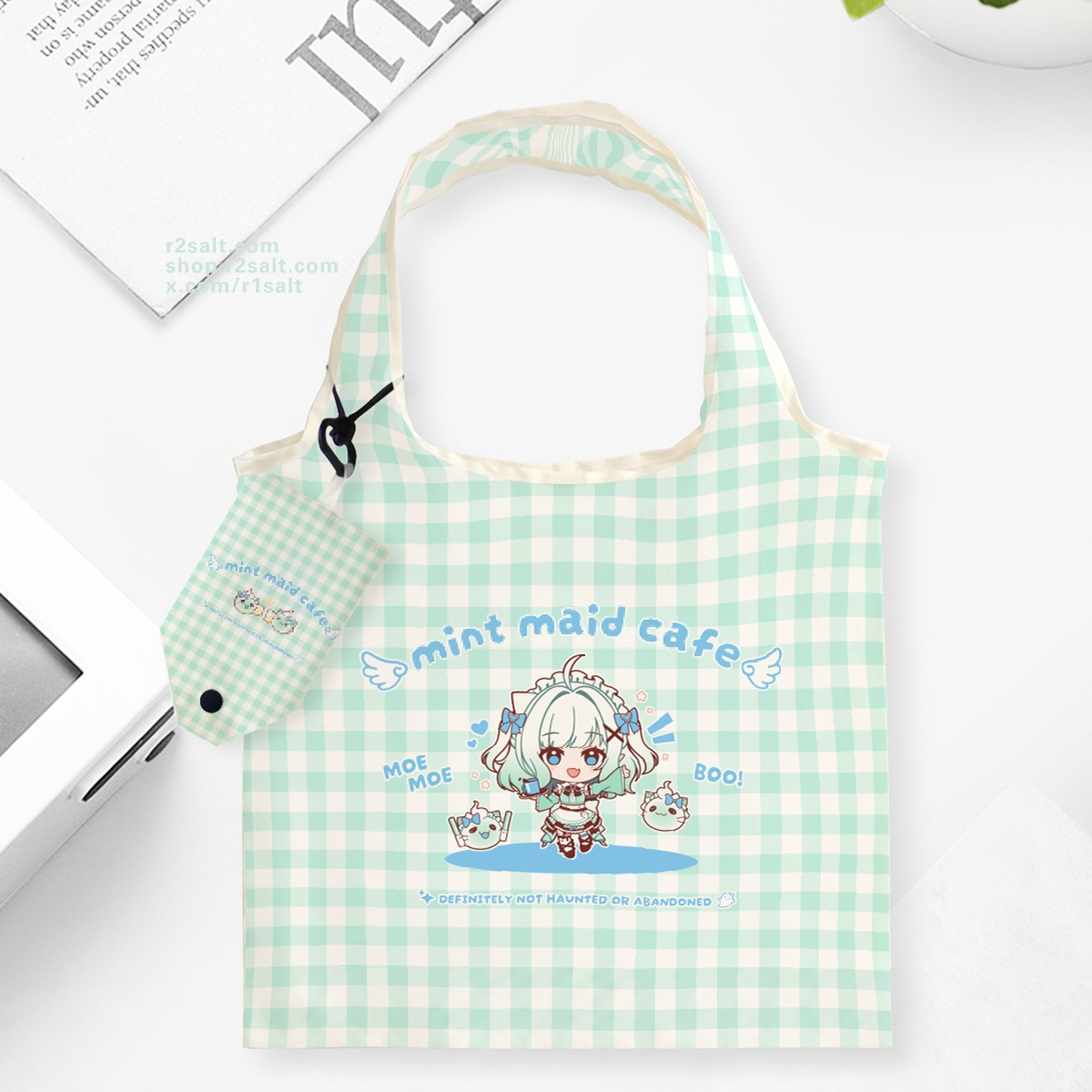 Mint Re-useable Shopping Bag