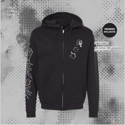 Hakos Baelz Zip Hoodie