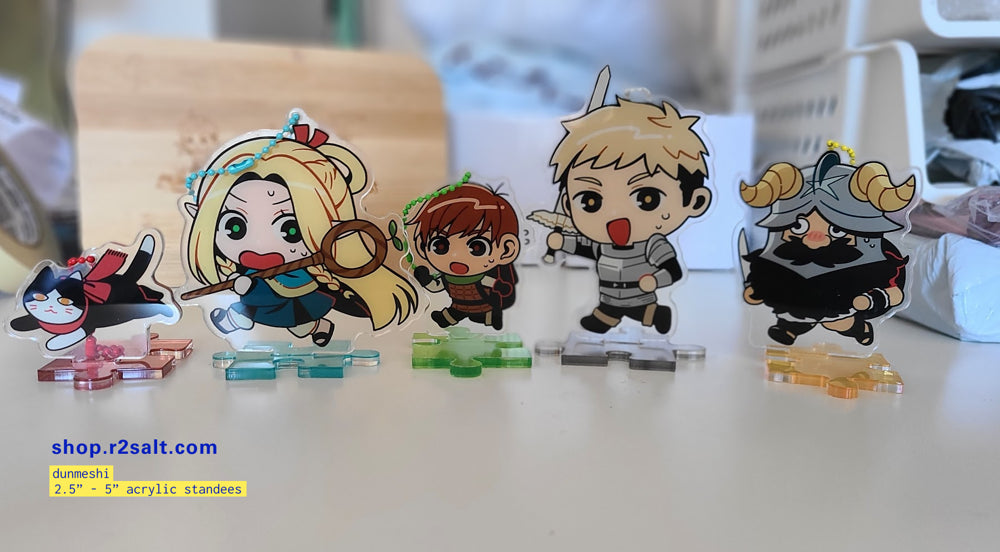 Dungeon Meshi Acrylic Standee + Keychain
