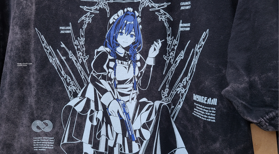 Maid Kronii Shirt