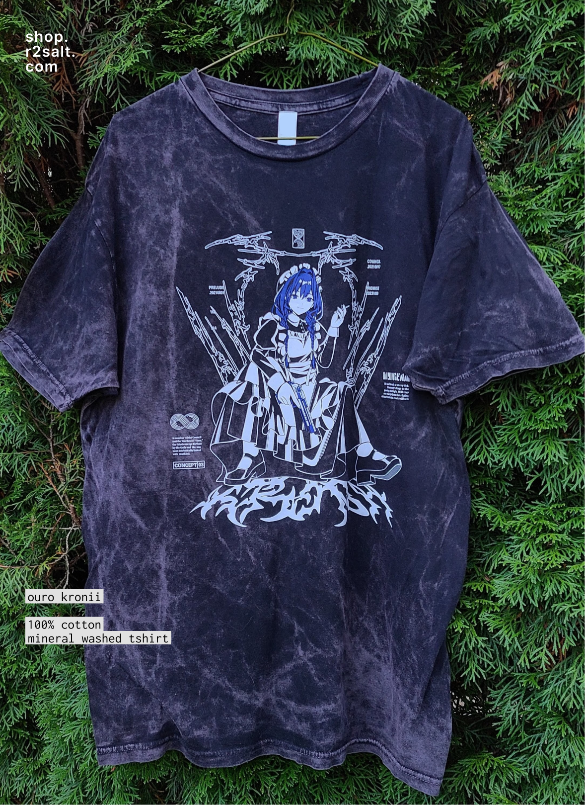 Maid Kronii Shirt