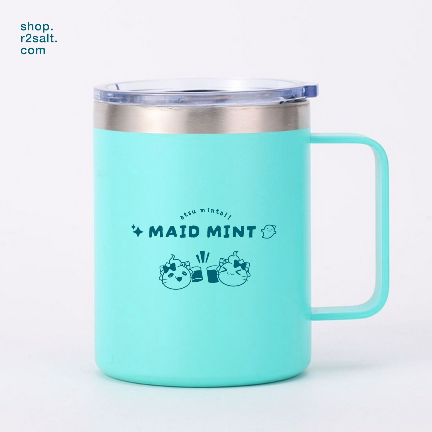 Maid Mint 14oz Stainless Steel Mug