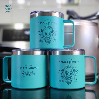 Maid Mint 14oz Stainless Steel Mug