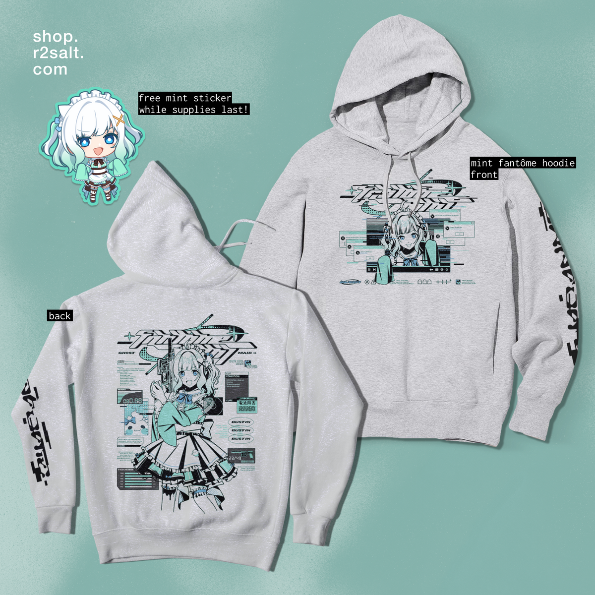 Mint Fant me Hoodie R2salt mint-fant-me-hoodie-r2salt