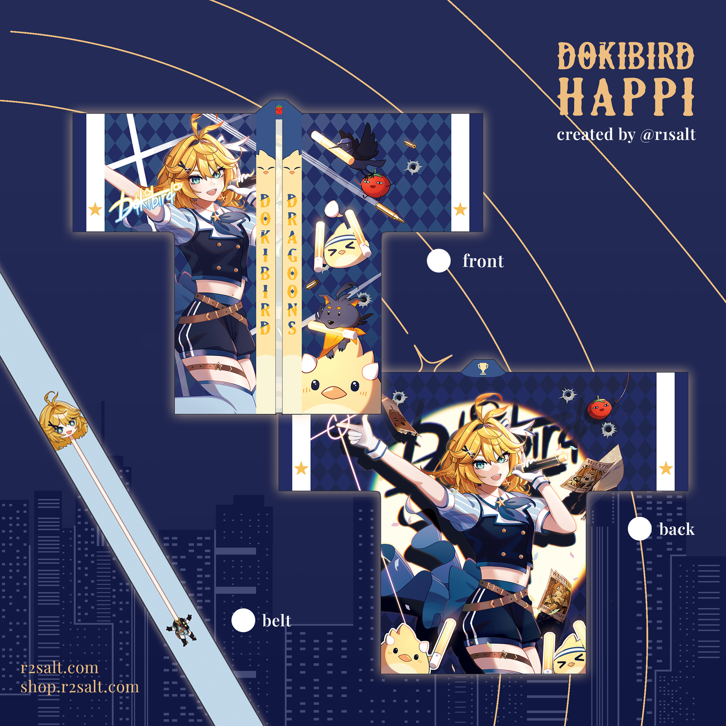 Dokibird Happi Coat