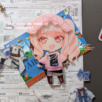 Mizuki 6" Dress Up Acrylic Standee