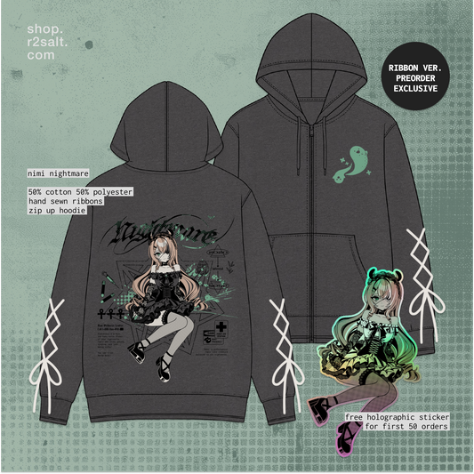 [COMING SOON] Nimi Nightmare Zip Hoodie